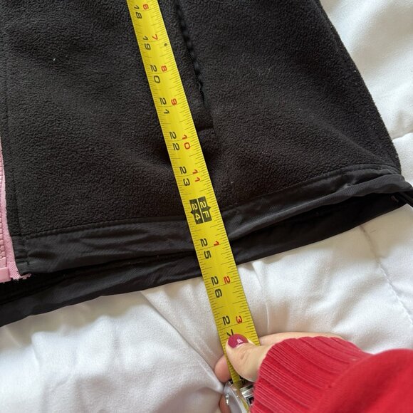 Mountain Fog Womens Size Medium Fleece Jacket Black Pink Zip Pockets Winter Fall - Picture 5 of 9